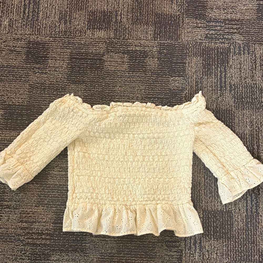 AMERICAN EAGLE || off the shoulder top